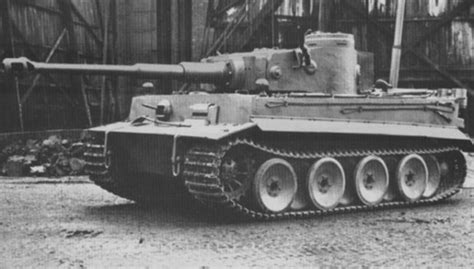 Тигр Panzerkampfwagen Vi Ausf H1 немецкий тяжелый танк Tanki Tutru