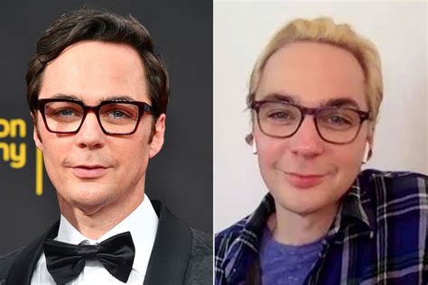The Big Bang Theroy S Jim Parsons Dyed His Hair Blonde