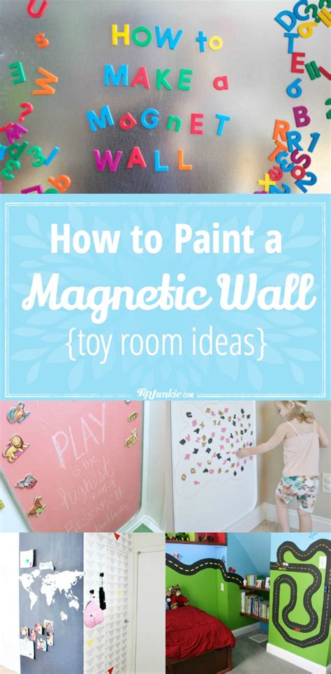 6 How To Paint A Magnetic Wall Toy Room Ideas Tip Junkie