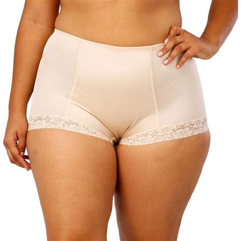 emerson women s firm control shaping brief nude size 18 big w