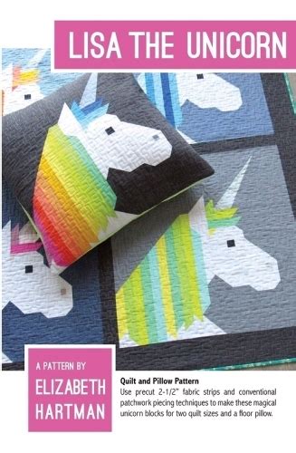 Lisa The Unicorn Pattern By Elizabeth Hartman 712096278446 Quilt In A
