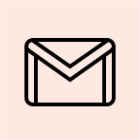 Gmailemail Icon Pink Email Icon Letters Custom