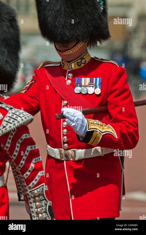 Officer Of The Welsh Guards Hi Res Stock Photography And Images Alamy