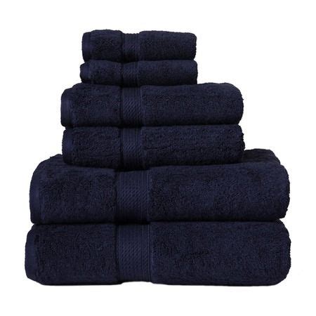Here, your favorite looks cost less than you thought possible. navy towels for boy bathroom? | Blue towels, Blue bath ...