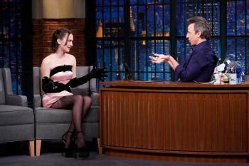 Maude Apatow Late Night With Seth Meyers In New York The Drunken StepFORUM A Place
