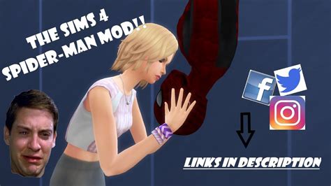 The Sims 4 Spider Man Mod Youtube