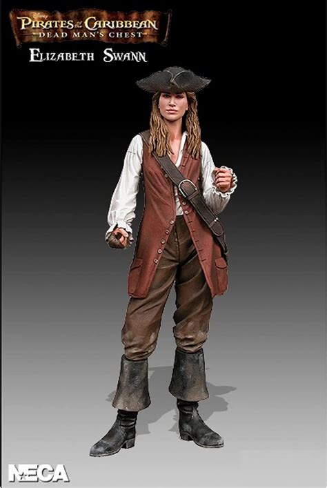 Neca Pirates Of The Caribbean Dead Mans Chest Series 2 Action Figure Elizabeth