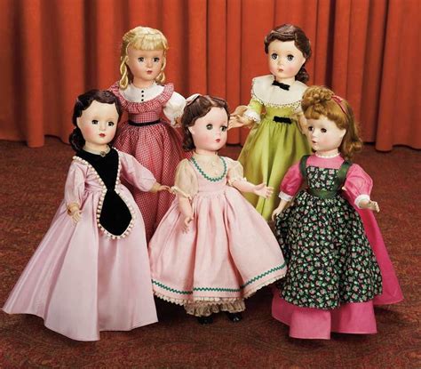 Complete Set Of Little Women By Madame Alexanderfour Autographed Dolls