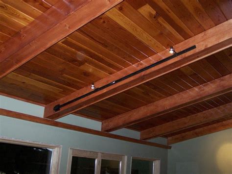 Zotz Electrical Track Lighting On A Beam Low Ceiling Lighting Wire