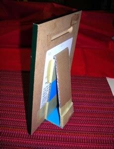 2 diy phone stand | cardboard mobile holder craft ,best out of waste ,home decor ,diy hacks. Cardboard Frame Stand | ThriftyFun