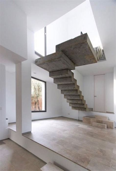 20 Incredible Floating Staircase Design Ideas To Looks Dazzling