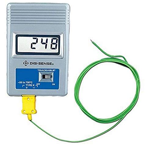 Digi Sense Calibrated Remote Monitoring Thermocouple Thermometer