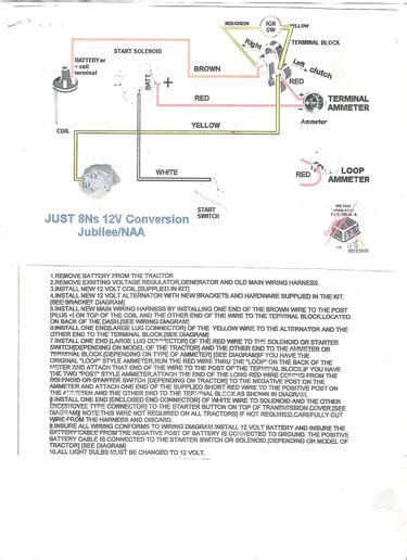 Wiring Diagram For Ford Naa Tractor