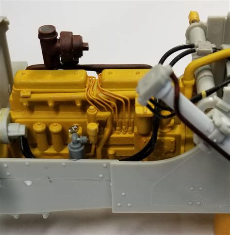 1 25 Scale AMT Caterpillar D8H Build WIP Model Trucks Big Rigs And