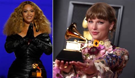 Grammys Awards Taylor Swift and Beyoncé make history as becoming the most awarded woman