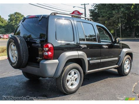 2005 Jeep Liberty Sport 4x4 In Black Clearcoat Photo 6 552275