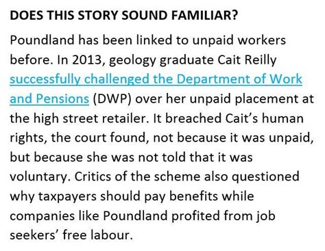 Is Poundland Using Unpaid Workers Again Graduate Says Hes Stacking