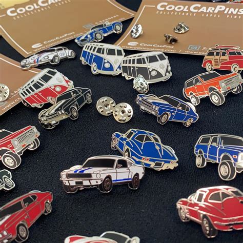 Cool Car Enamel Pins Wear Your Passion On Your Sleeve C Sanders Emblems