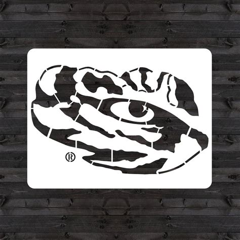 Printable Lsu Tiger Eye Stencil Printable Word Searches