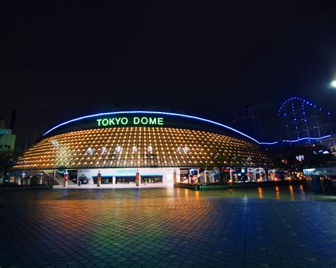 Tokyo Dome Tokyo Dome Is The Franchise Stadium For The Yom Flickr