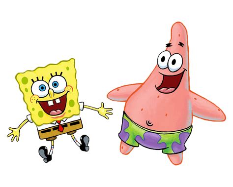 Cartoon Characters Bob Esponja Png