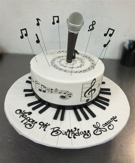 Music Themed Cake Music Birthday Cakes Music Cakes Birthday Cakes