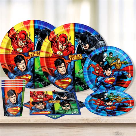 Justice League Birthday Party Supplies Party Supplies Canada Open A Party