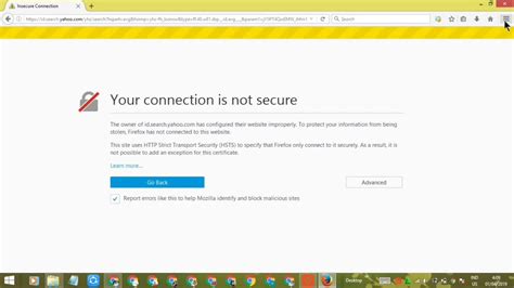 How To Fix Insecure Connection On Firefox