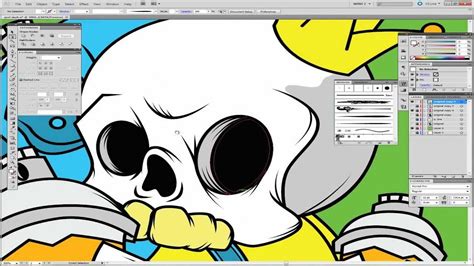 Graffiti Skeleton Creation Process In Adobe Illustrator Swiftyspade