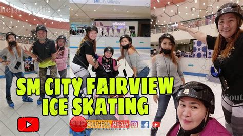 Practice Ice Skating Sm City Fairview Youtube