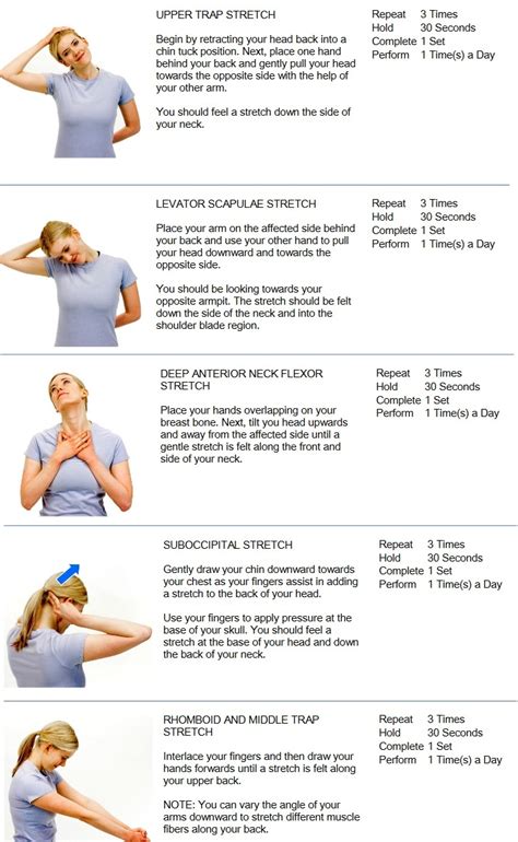 Neck Pain Stretches To Improve Mobility And Function Of Neck
