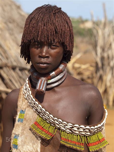 Hamer Woman By Sérgio Nogueira On 500px Ethiopian People Human Photography African People