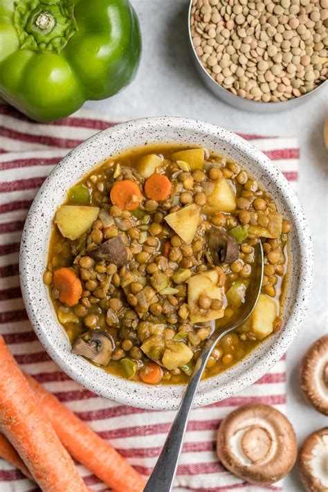 Curried Lentil Soup From My Bowl