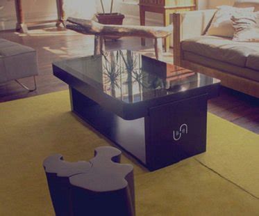 Add a unique piece of furniture to your home that's like no other and get one of these amazing touch screen coffee tables! Touch Screen Coffee Table