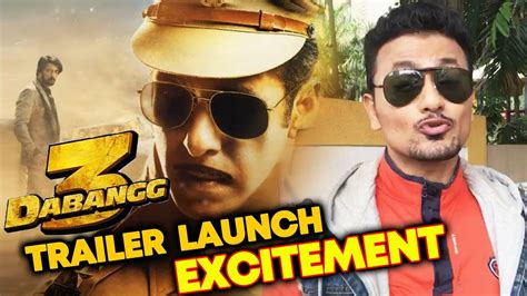 Dabangg 3 Trailer Launch Excitement Expectations Salman Khan Sonakshi Saiee Youtube