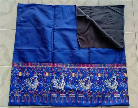 Lao Laos Traditional Silk Fabric For Costume Skirt Sinh Salong Clothing