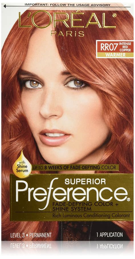 Triple care colour ritual hair dye by excellence. Amazon.com : L'Oréal Paris Feria Permanent Hair Color, R68 ...