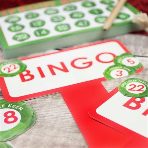 Festive Sprout Bingo Game Postbox Party