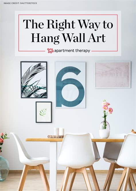 How To Hang A Picture Wall Art Tips Video Apartment Therapy