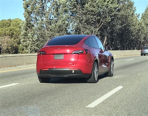 Tesla Model Y Performance Red New Tesla Model Y 2020 Review Wall