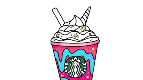 Starbucks Frap Drawing Free Download On Clipartmag