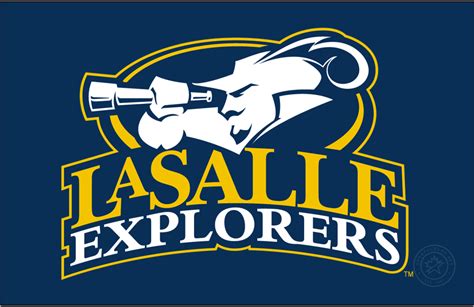 La Salle Explorers Logo Primary Dark Logo Ncaa Division I I M