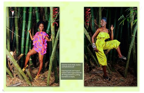 Nicole Morson A Model From Dominica Model Management
