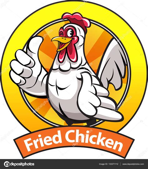Fried Chicken Mascot ⬇ Vector Image By © Msjeje Vector Stock 133371112