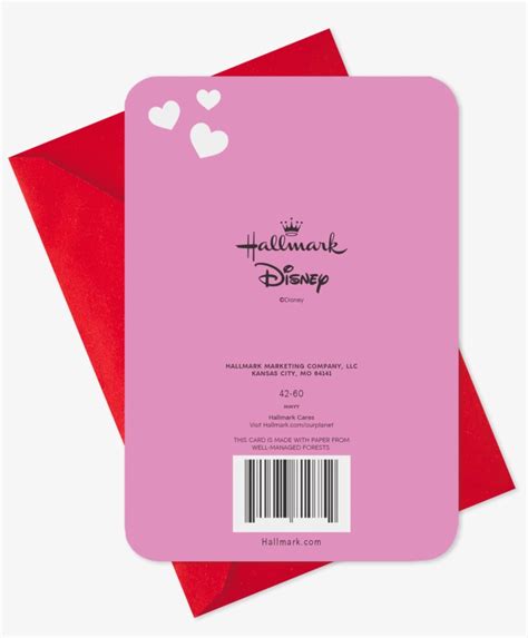 Minnie Mouse Valentines Day Card For Granddaughter Hallmark Cards