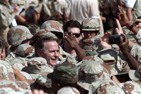 Remembering George H W Bush From War Hero To 41st President Of United