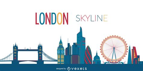 London City Skyline Vector Download
