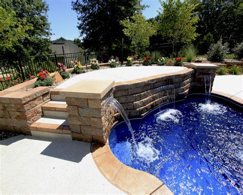 Swimming pool and landscaping construction and repair. In Ground Pool Water Features - In Ground Pool Dealer St ...