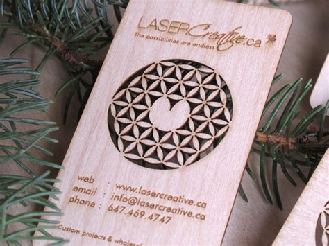 Here are some tips for you to achieve quickly and accurately a business card if you have to laser cut numerous cards, it can end up being rather expensive. Laser Creative - I Heart Flower of Life, Laser Cut Wood ...
