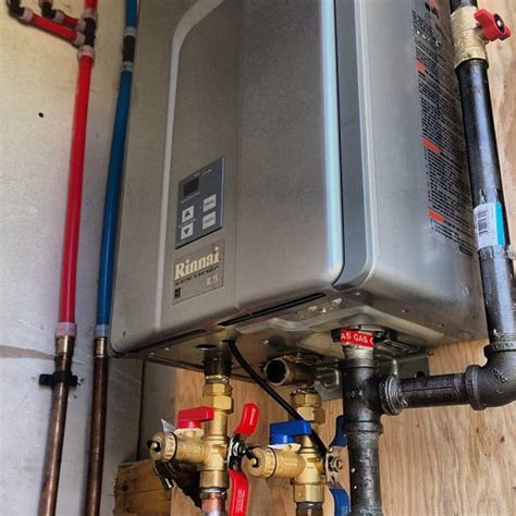Pex To Tankless Hot Water Heater